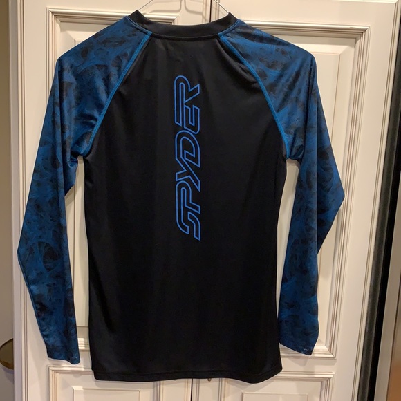 Spyder base layer long sleeve boys shirt - Picture 2 of 4